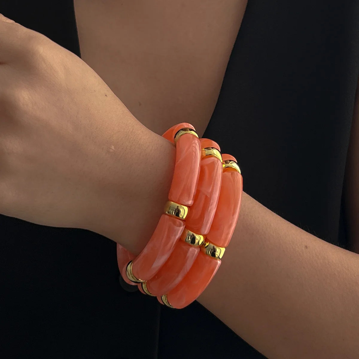 Braccialetti colorati e audaci