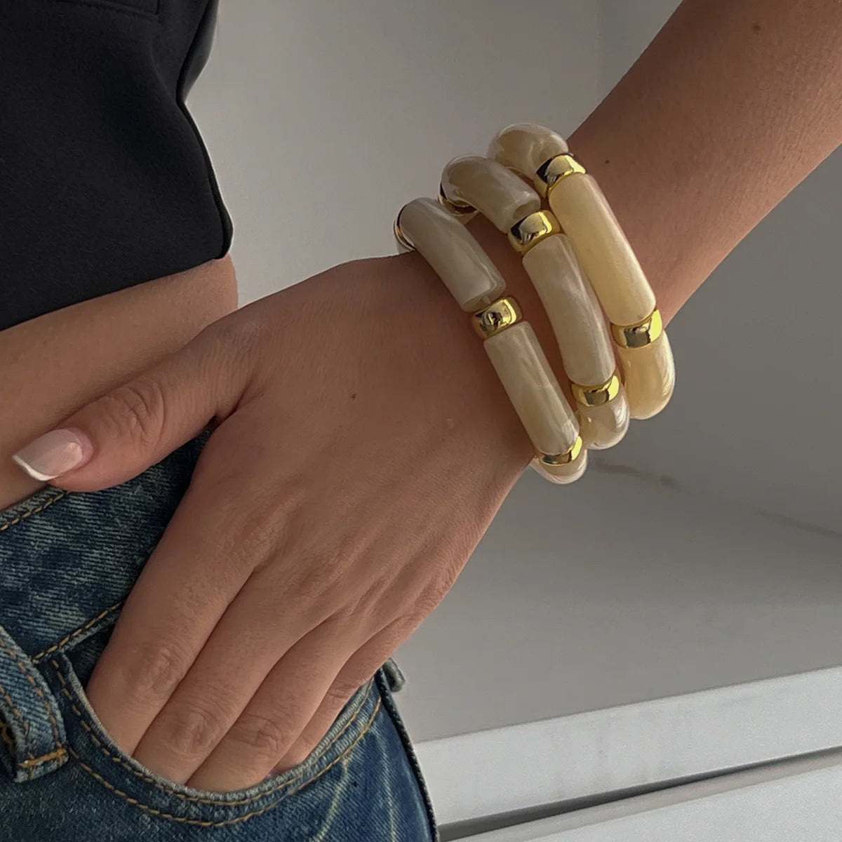 Braccialetti colorati e audaci